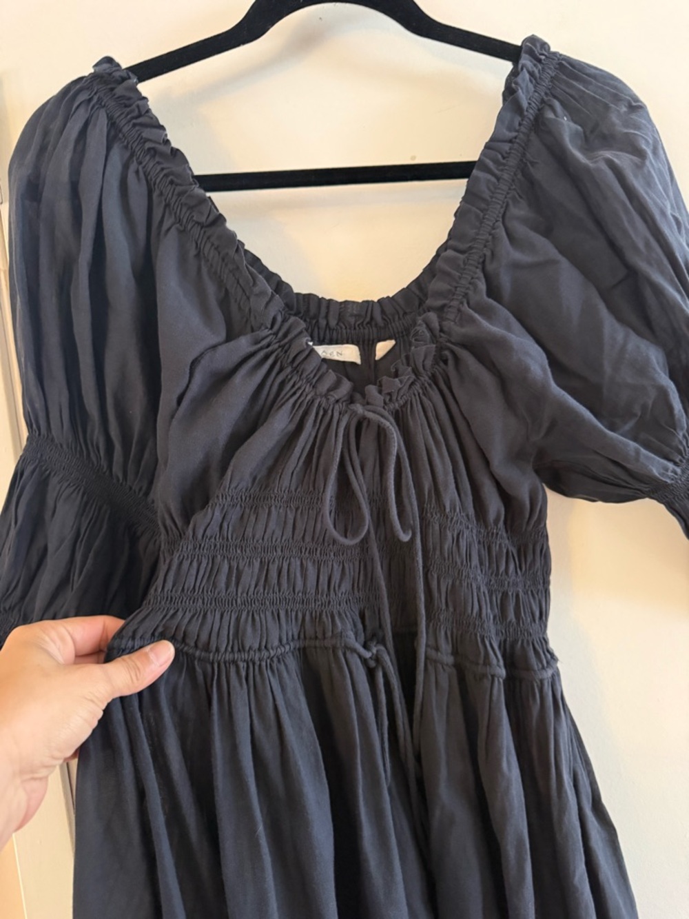 Doen Ischia Dress in Navy - Picture 7 of 13